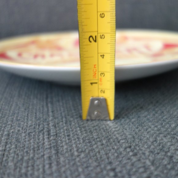 Set of an 8 inch and 5 inch Deposee Camembert Depot BIA Oven Safe Ceramic Plates - Picture 5 of 7